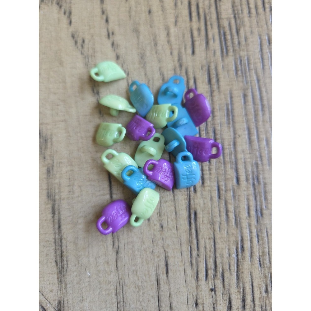 Huge Lot Of 80's Russ Plastic Buttons Vintage Kids Children's Novelty 510 Plus